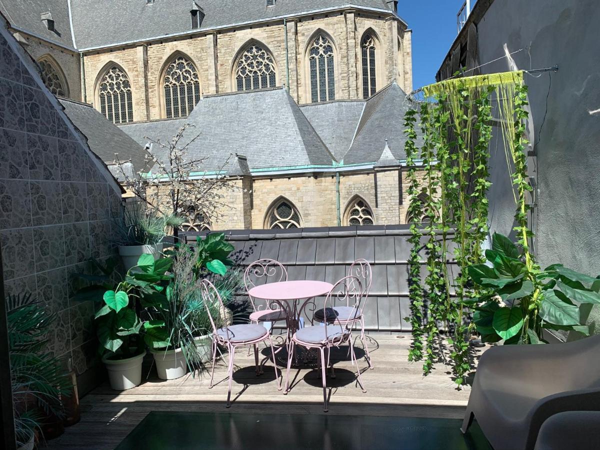 アントウェルペンWellness Loft With Sauna, Jacuzzi, Roof Terrace & Amazing Viewアパートメント エクステリア 写真