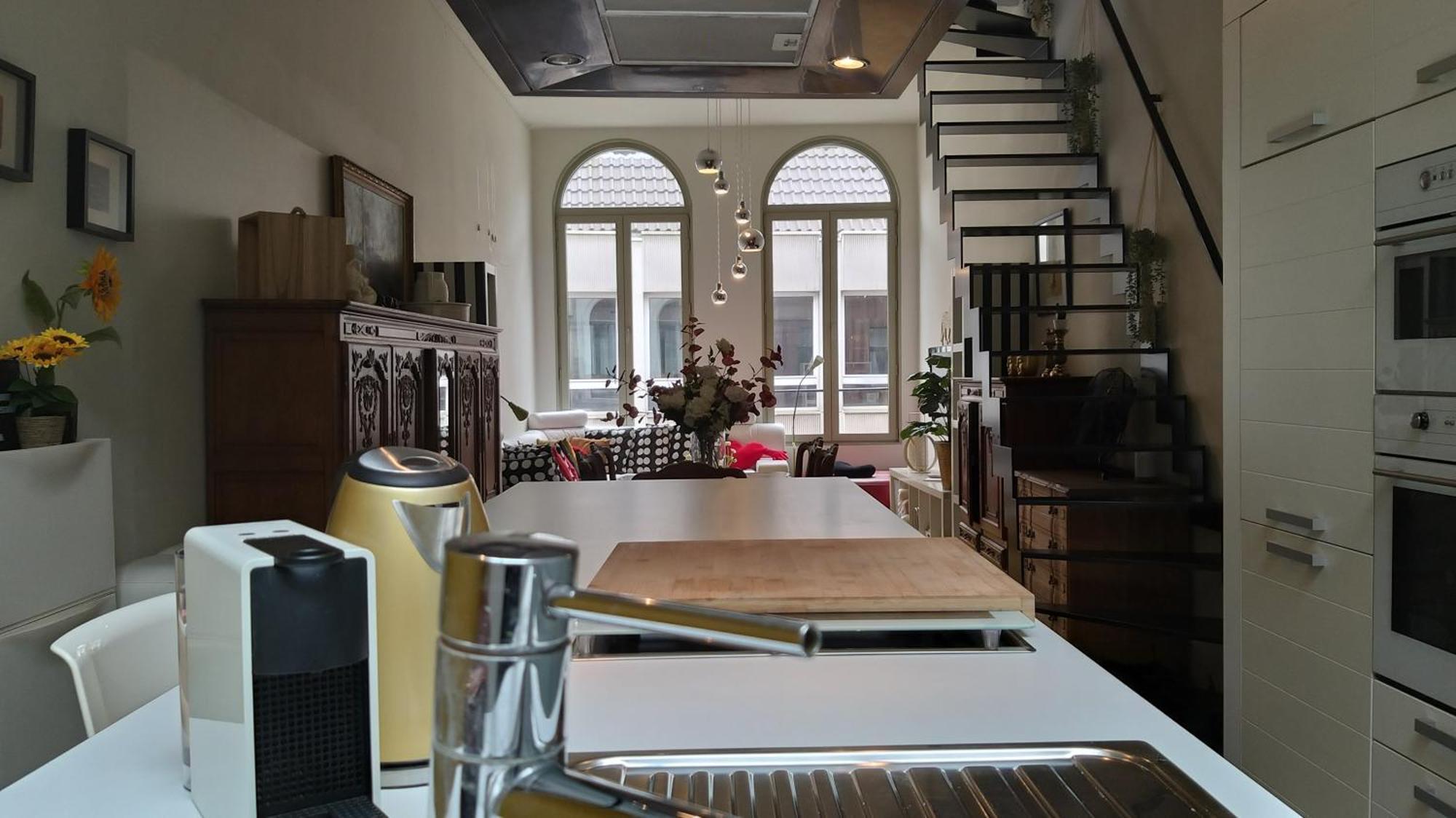 アントウェルペンWellness Loft With Sauna, Jacuzzi, Roof Terrace & Amazing Viewアパートメント エクステリア 写真