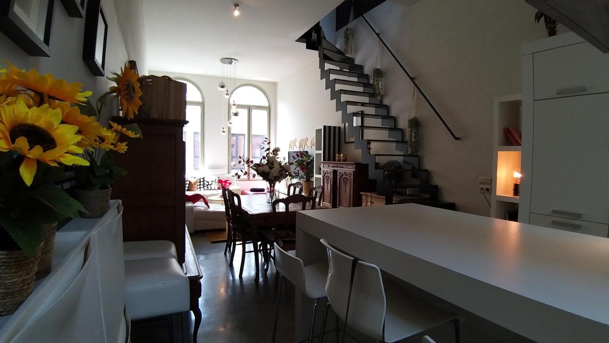 アントウェルペンWellness Loft With Sauna, Jacuzzi, Roof Terrace & Amazing Viewアパートメント エクステリア 写真