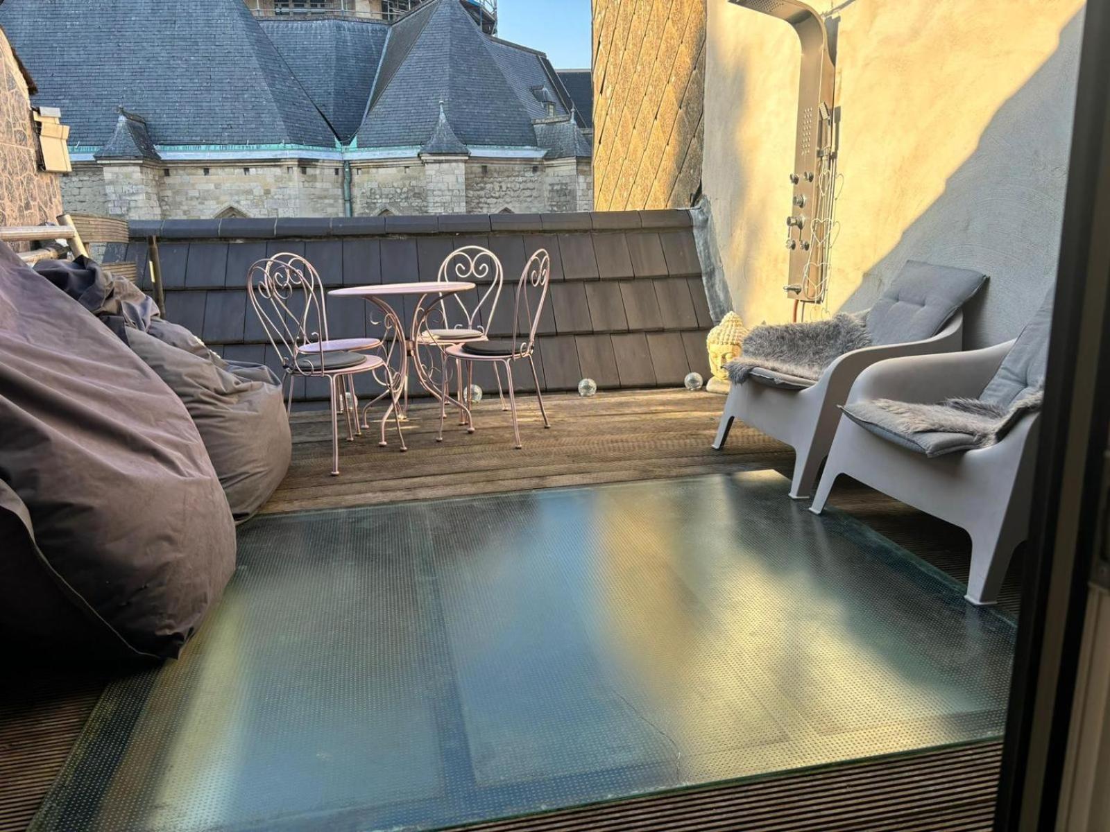 アントウェルペンWellness Loft With Sauna, Jacuzzi, Roof Terrace & Amazing Viewアパートメント エクステリア 写真