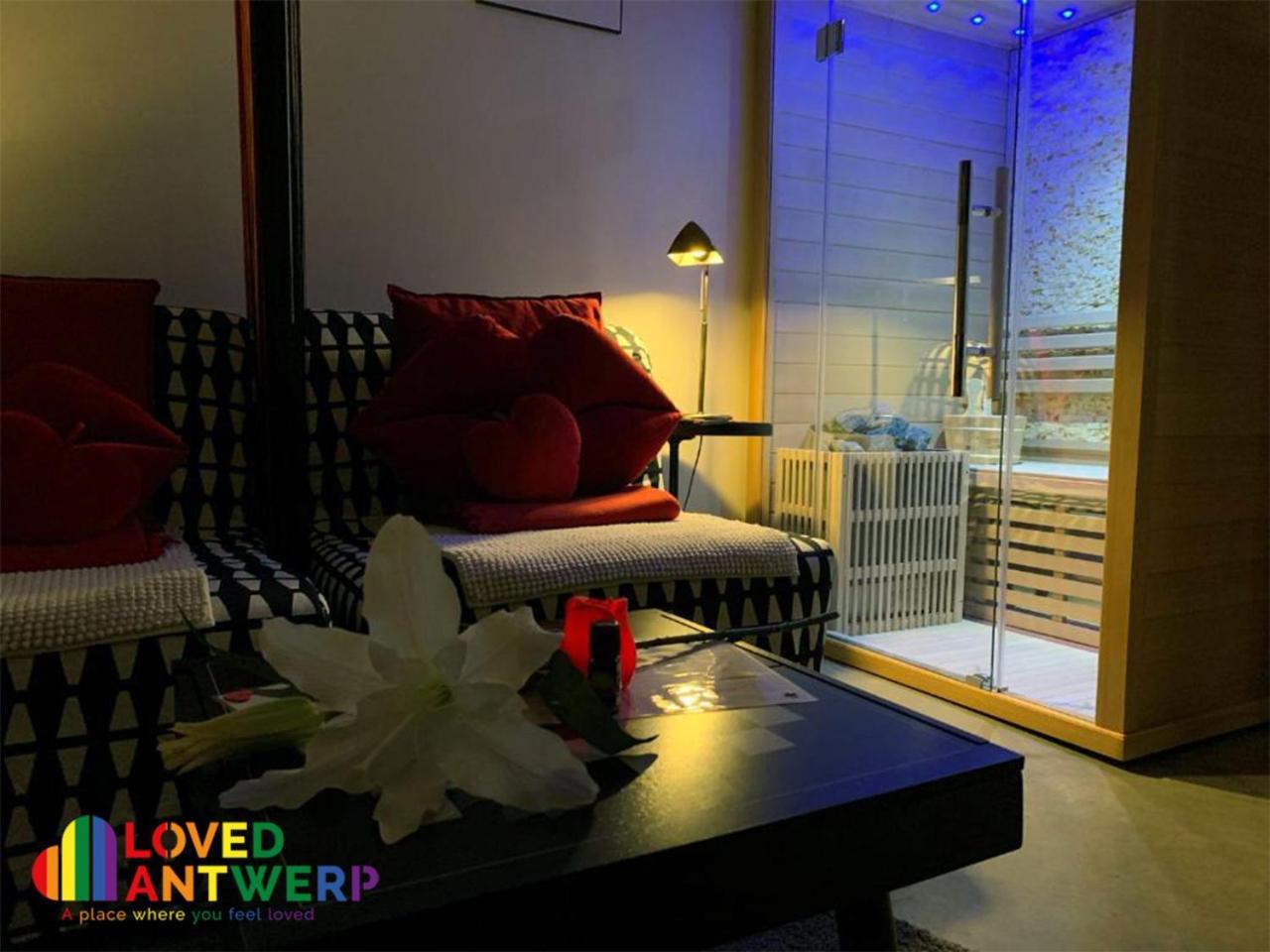 アントウェルペンWellness Loft With Sauna, Jacuzzi, Roof Terrace & Amazing Viewアパートメント エクステリア 写真
