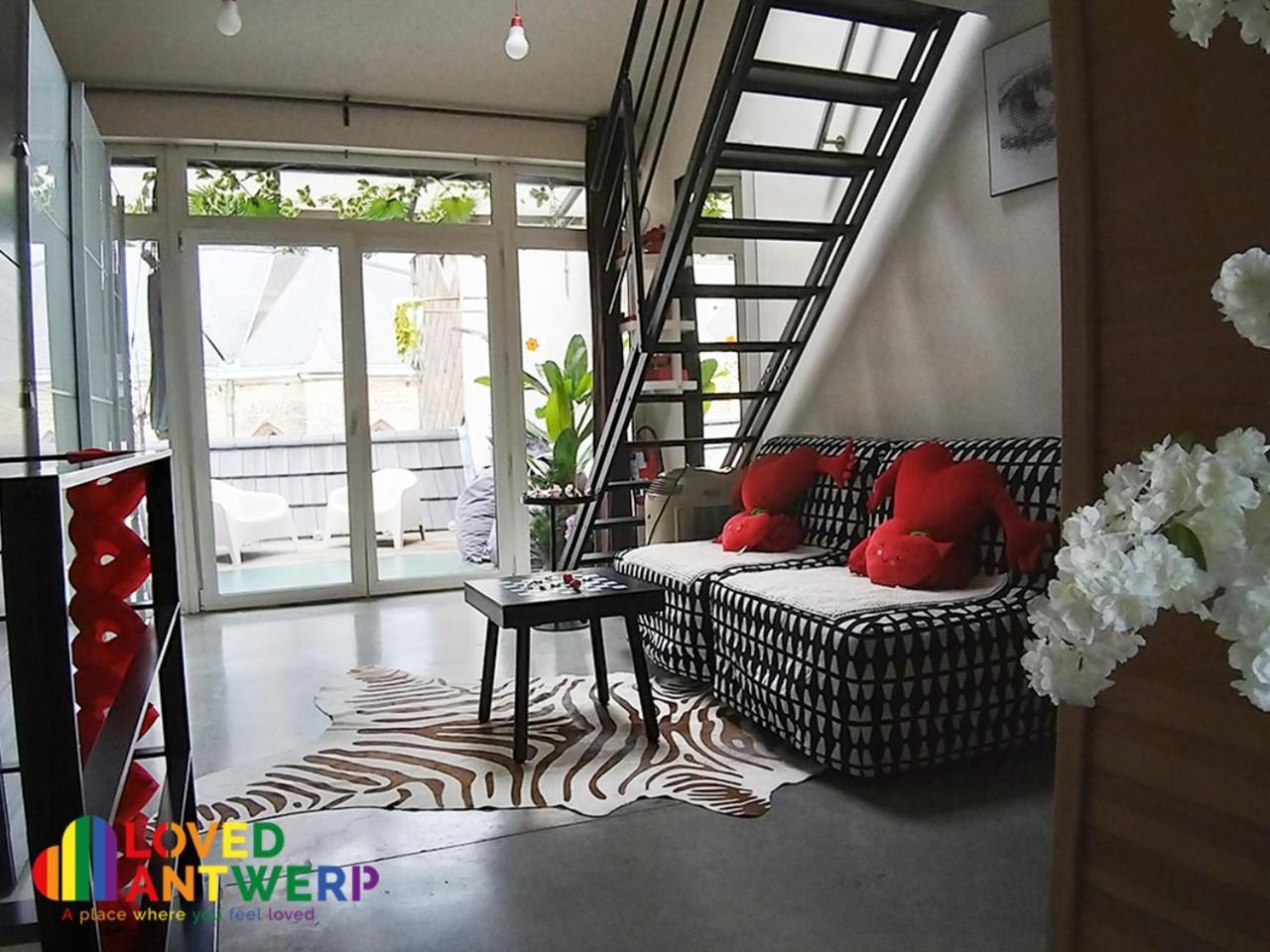 アントウェルペンWellness Loft With Sauna, Jacuzzi, Roof Terrace & Amazing Viewアパートメント エクステリア 写真